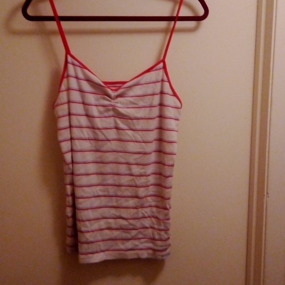 Red, blue and white tank top - Picture 1 of 2
